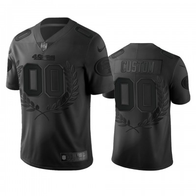 San Francisco 49ers Custom Men's Nike Black NFL MVP Limited Edition Jersey